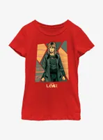 Marvel Loki Sylvie Hero Poster Youth Girls T-Shirt