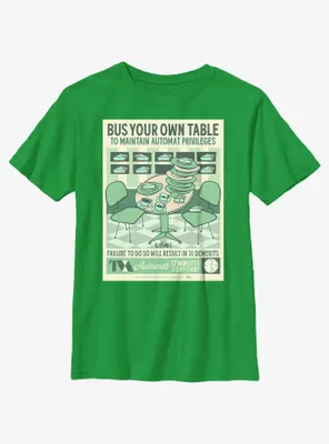 Marvel Loki Bus Your Own Table Poster Youth T-Shirt