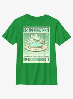 Marvel Loki 1 Slice Per Week Poster Youth T-Shirt