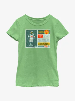 Marvel Loki Protective Equipment Infographic Youth Girls T-Shirt