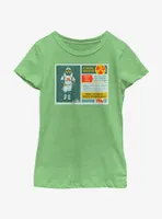 Marvel Loki Protective Equipment Infographic Youth Girls T-Shirt