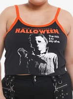 Halloween Michael Myers Girls Crop Cami Plus