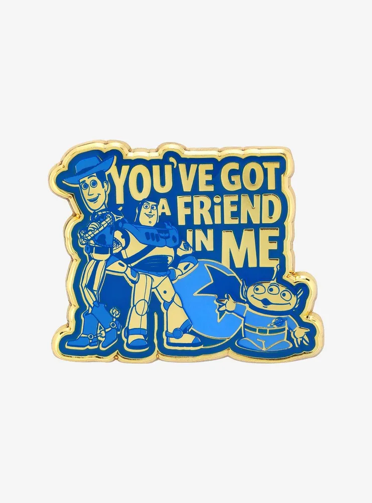 Loungefly Disney Pixar Toy Story You've Got a Friend in Me Enamel Pin - BoxLunch Exclusive