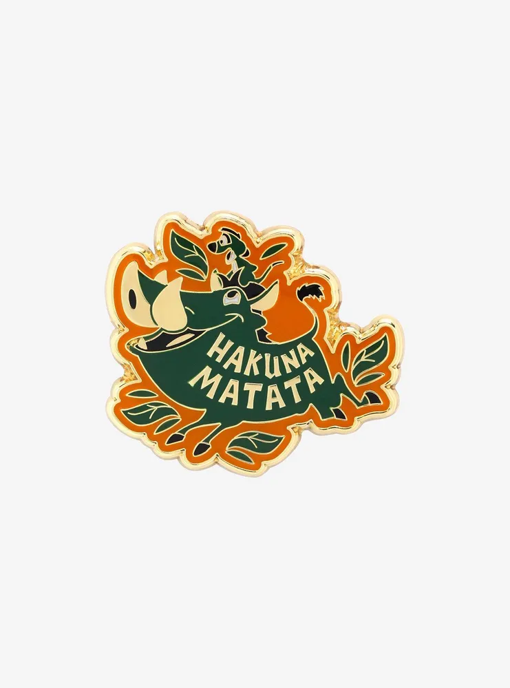 Loungefly Disney The Lion King Hakuna Matata Enamel Pin - BoxLunch Exclusive