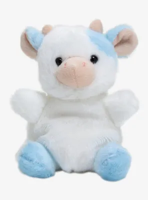 Palm Pals Blueberry Cow 5 Inch Plush