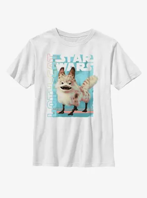 Star Wars Ahsoka Loth-Cat Portrait Youth T-Shirt