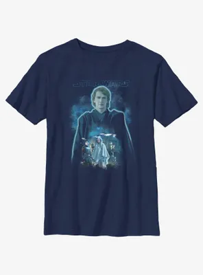 Star Wars Ahsoka Anakin Force Ghost Youth T-Shirt BoxLunch Web Exclusive