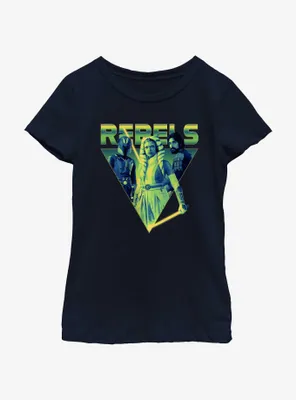 Star Wars Ahsoka Rebels Sabine Ezra Youth Girls T-Shirt