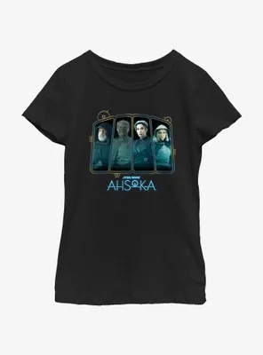 Star Wars Ahsoka Villain Panels Youth Girls T-Shirt