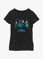 Star Wars Ahsoka Villain Panels Youth Girls T-Shirt