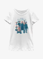 Star Wars Ahsoka Group Youth Girls T-Shirt