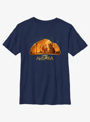 Star Wars Ahsoka Mural Youth T-Shirt