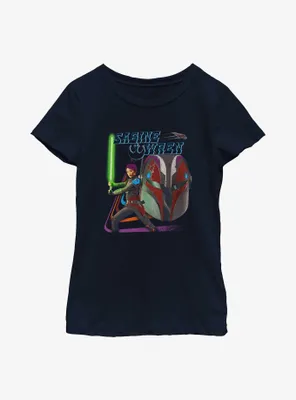 Star Wars Ahsoka Sabine Wren Youth Girls T-Shirt BoxLunch Web Exclusive