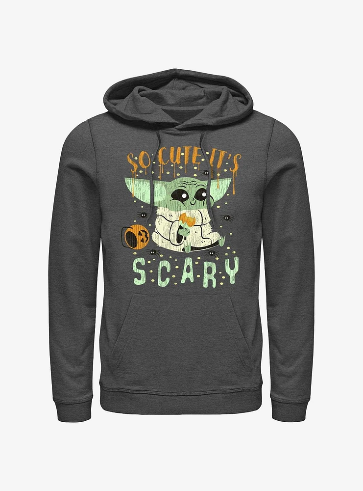 Star Wars The Mandalorian Grogu So Cute Scary Hoodie