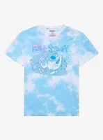 Ren And Stimpy Pastel Tie-Dye T-Shirt