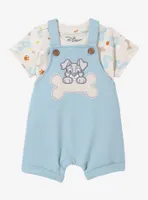 Disney Lady and the Tramp Scamp Infant Overall Set - BoxLunch Exclusive