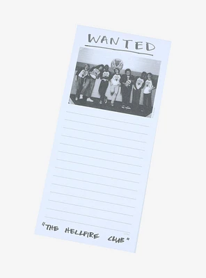 Stanger Things Hellfire Club Notepad