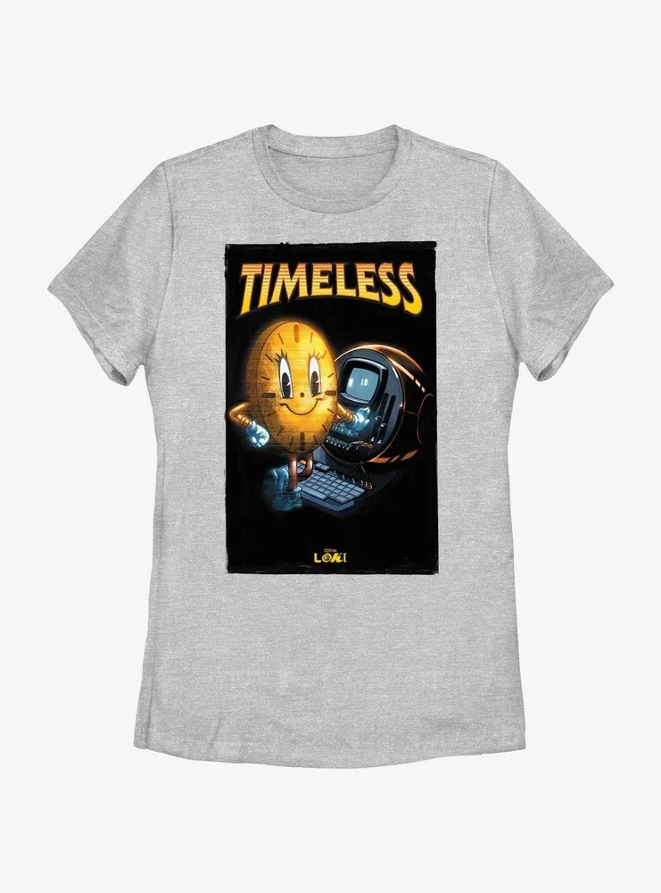 Marvel Loki Miss Minutes Timeless Poster Womens T-Shirt