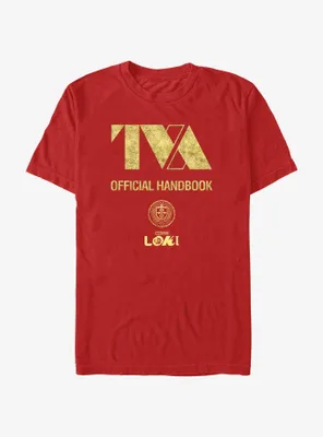 Marvel Loki TVA Official Handbook T-Shirt