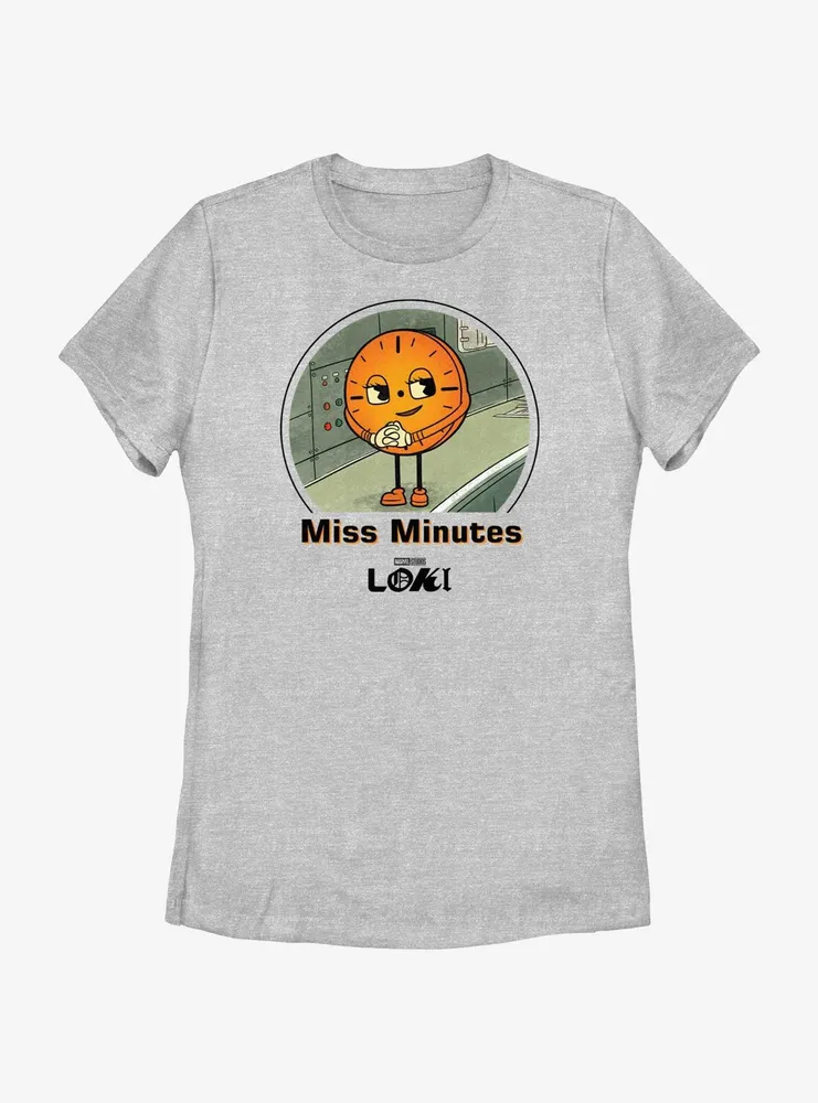 Marvel Loki Miss Minutes Badge Womens T-Shirt