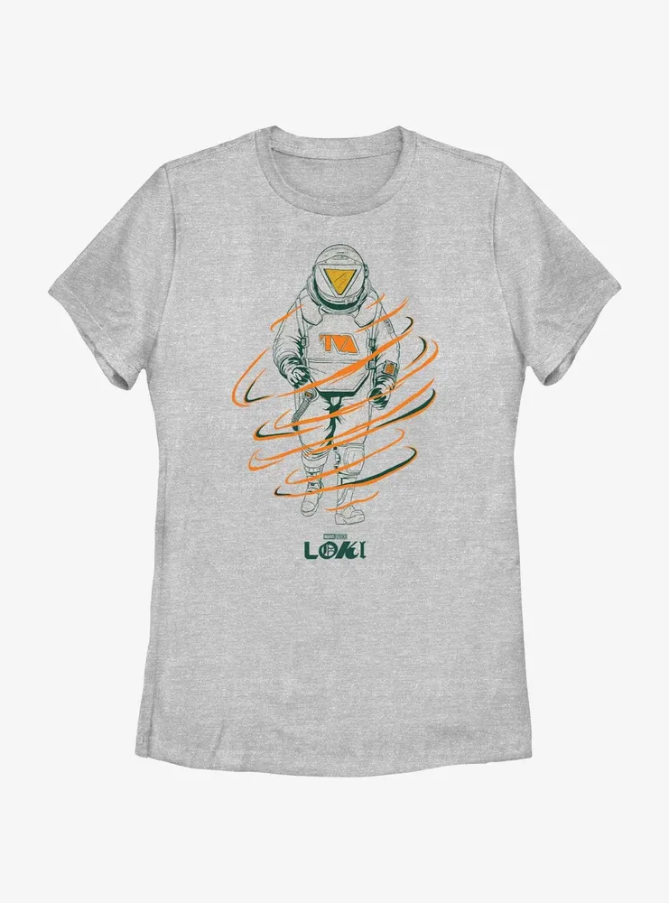 Marvel Loki TVA Astrosuit Womens T-Shirt