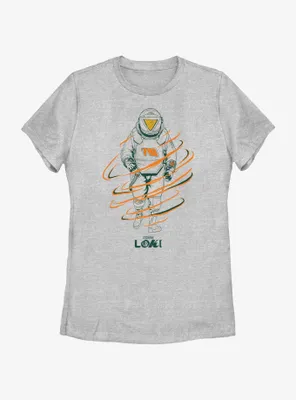 Marvel Loki TVA Astrosuit Womens T-Shirt