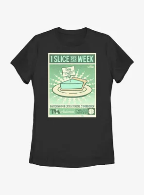 Marvel Loki 1 Slice Per Week Poster Womens T-Shirt