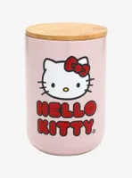 Hello Kitty Pink Ceramic Cookie Jar