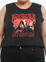 Scooby-Doo! The Hex Girls Crop Muscle Tank Top Plus