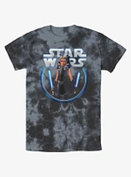 Star Wars: Clone Wars Ahsoka Stars Tie-Dye T-Shirt