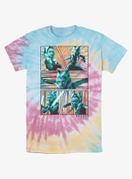 Star Wars The Clone Ahsoka Panels Tie-Dye T-Shirt