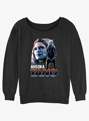 Star Wars The Mandalorian Ahsoka Tano Trainer Girls Slouchy Sweatshirt