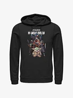 Star Wars The Mandalorian Grogu Protection Squad Hoodie