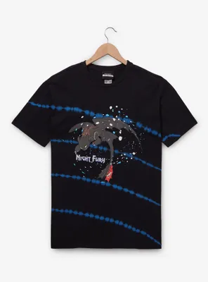 How To Train Your Dragon Toothless Tie-Dye Striped T-Shirt - BoxLunch Exclusive
