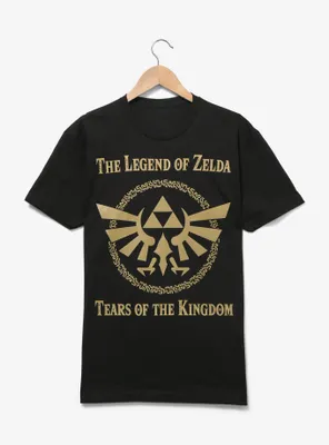 Nintendo the Legend of Zelda: Tears Kingdom Hyrule Crest T-Shirt — BoxLunch Exclusive
