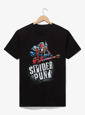 Marvel Spider-Man Spider-Punk Portrait T-Shirt - BoxLunch Exclusive