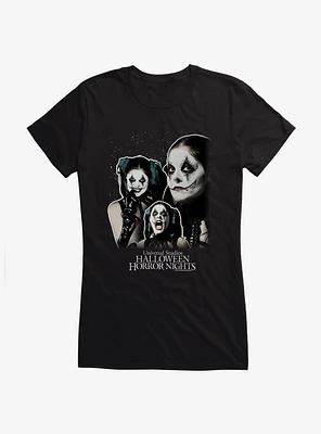 Universal Studios Halloween Horror Nights Chance The Clown Girls T-Shirt