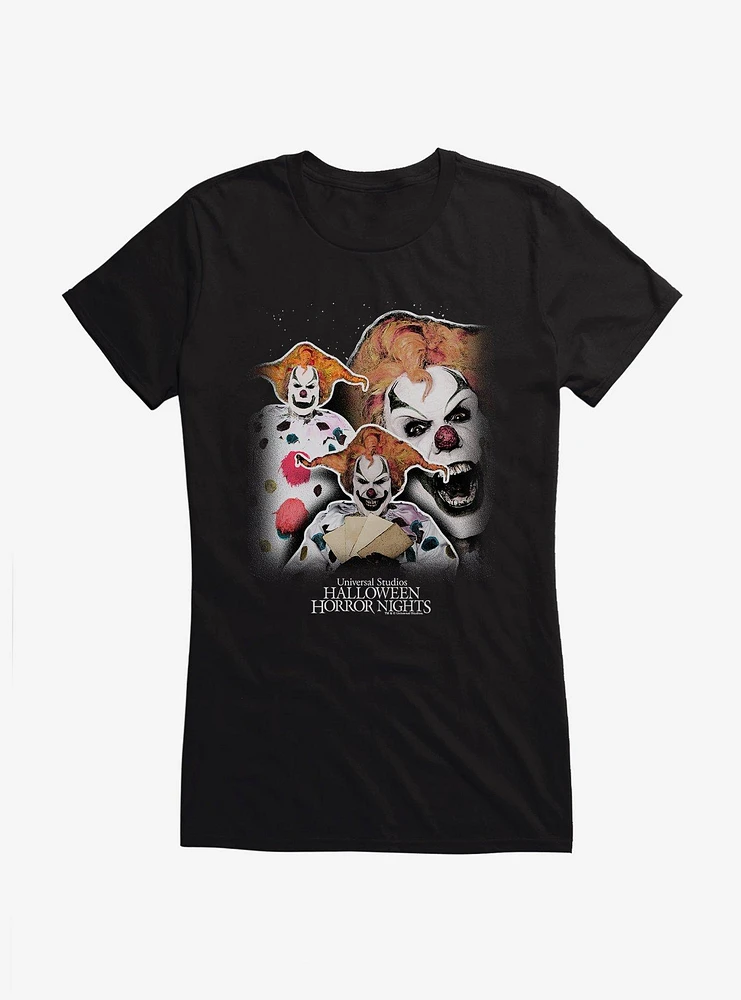 Universal Studios Halloween Horror Nights Jack The CLown Girls T-Shirt