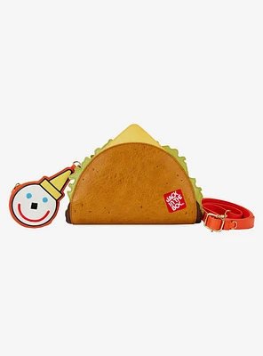 Loungefly Jack In The Box Taco Figural Crossbody Bag