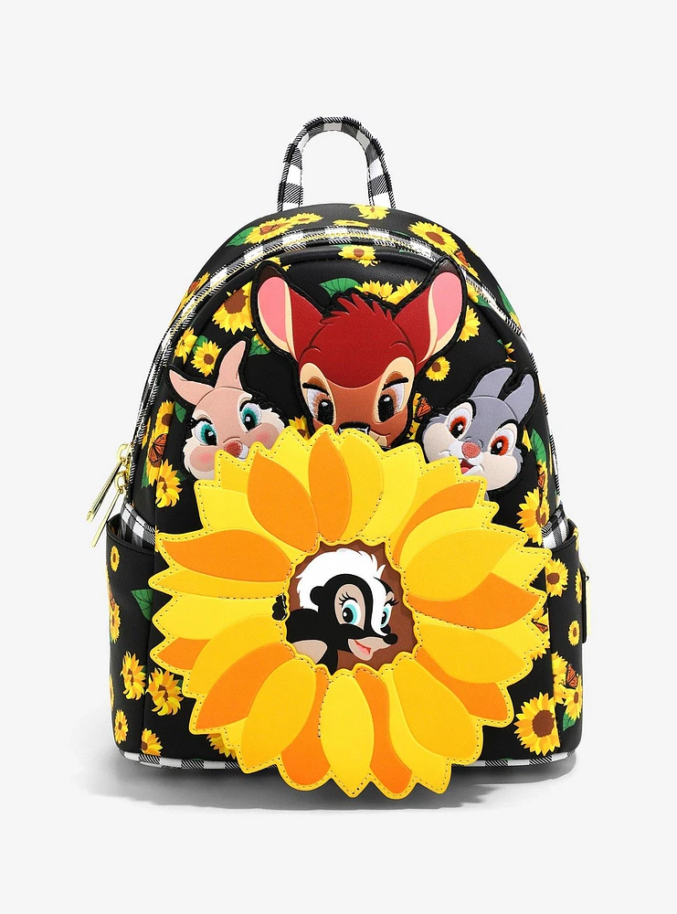 Loungefly Disney Bambi Sunflower Mini Backpack