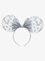 Disney Minnie Mouse Disco Ball Ears Headband - BoxLunch Exclusive