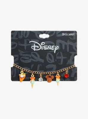Disney Mickey & Minnie Mouse Desserts Charm Bracelet - BoxLunch Exclusive