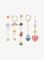 The Powerpuff Girls Icons Mix and Match Earring Set