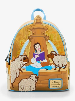 Loungefly Disney Beauty and the Beast Belle Sheep Fountain Mini Backpack — BoxLunch Exclusive