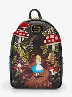 Loungefly Disney Alice in Wonderland Alice Mushrooms Mini Backpack — BoxLunch Exclusive