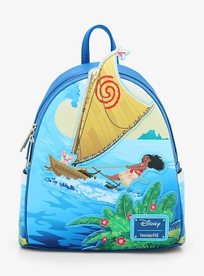 Loungefly Disney Moana Pua Canoe Mini Backpack