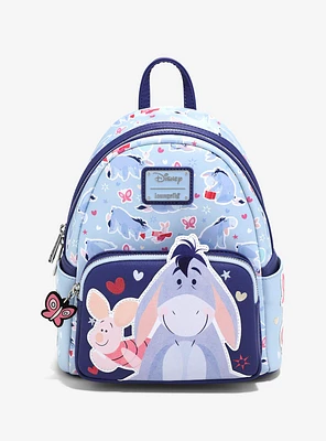 Loungefly Disney Winnie the Pooh Eeyore and Piglet Butterfly Mini Backpack — BoxLunch Exclusive