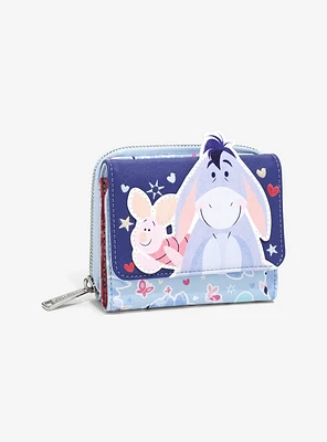 Loungefly Disney Winnie the Pooh Eeyore and Piglet Butterfly Wallet — BoxLunch Exclusive