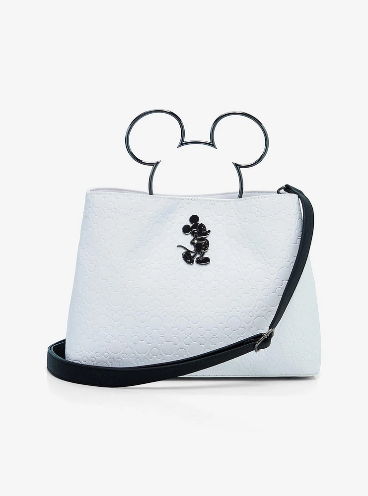 Loungefly Disney Mickey Mouse Figural Handle Handbag — BoxLunch Exclusive