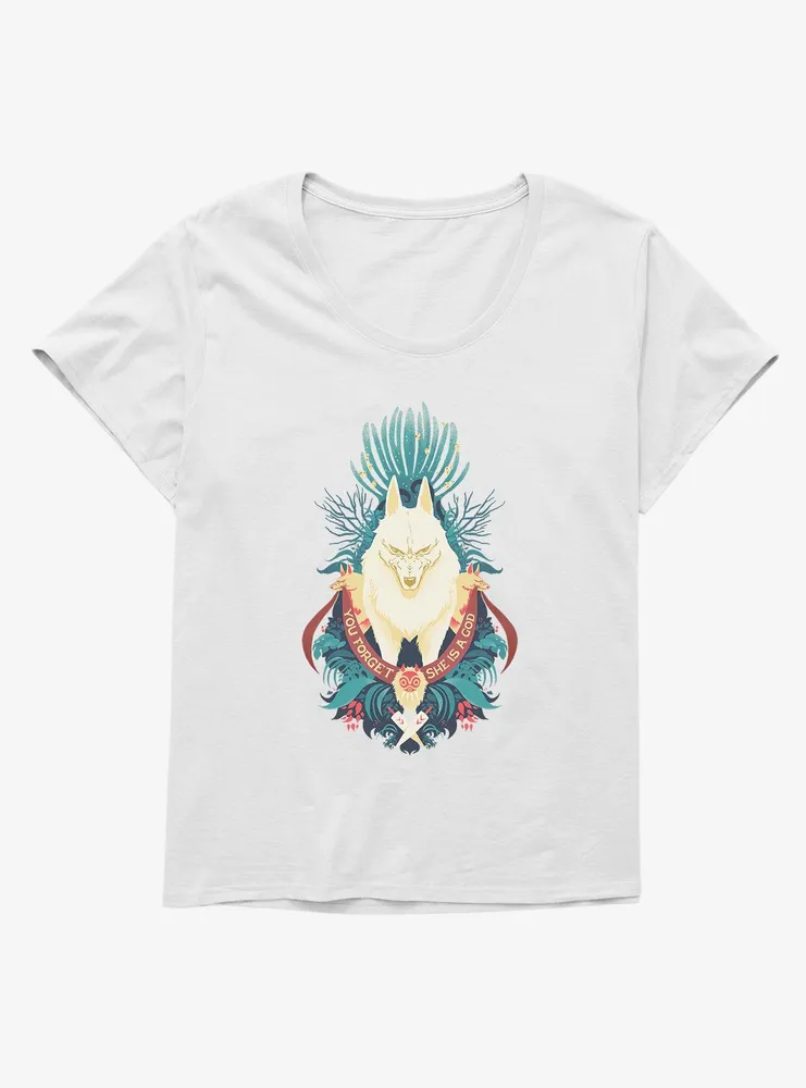 Studio Ghibli Princess Mononoke You Forget Womens T-Shirt Plus